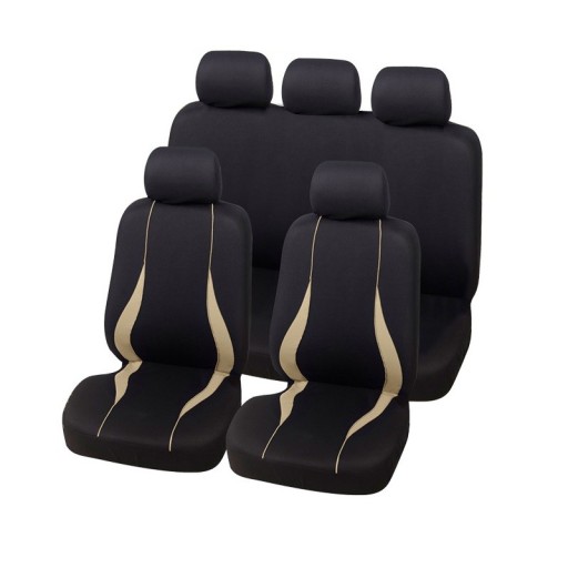 Série de housses de siège 9 pcs