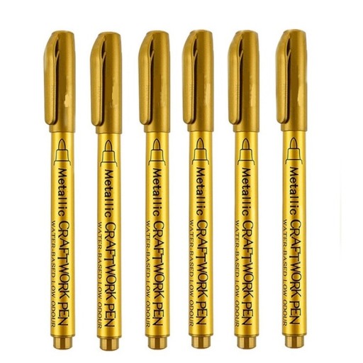 Série de marqueurs 6 pcs