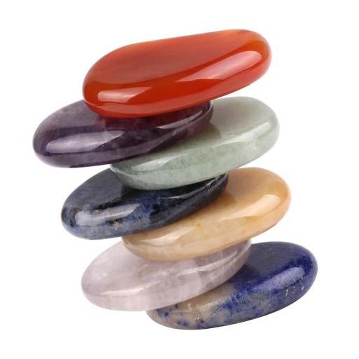 Série de pierres de chakra 7 pièces