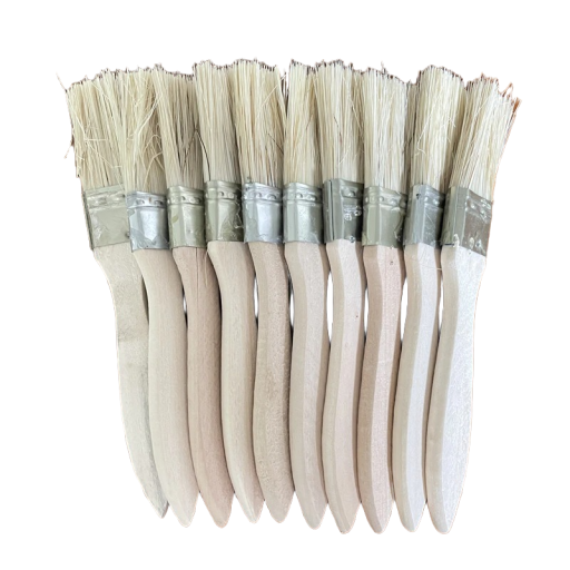 Série de pinceaux plats 12 pcs