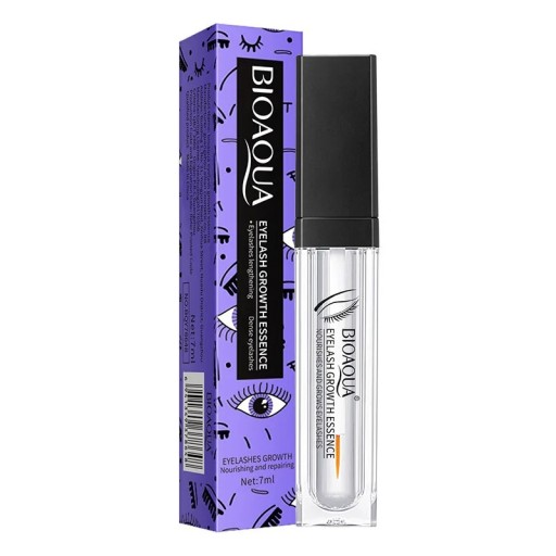 Sérum pour la croissance rapide et l'allongement des cils 7 ml Nutrition et hydratation Cils plus épais et plus longs Courbure naturelle Renforcement des follicules pileux
