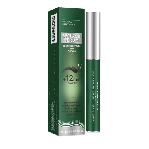 Sérum pour la croissance rapide et l'allongement des cils Nutrition et hydratation Cils plus épais et plus longs Courbure naturelle Renforcement des follicules pileux