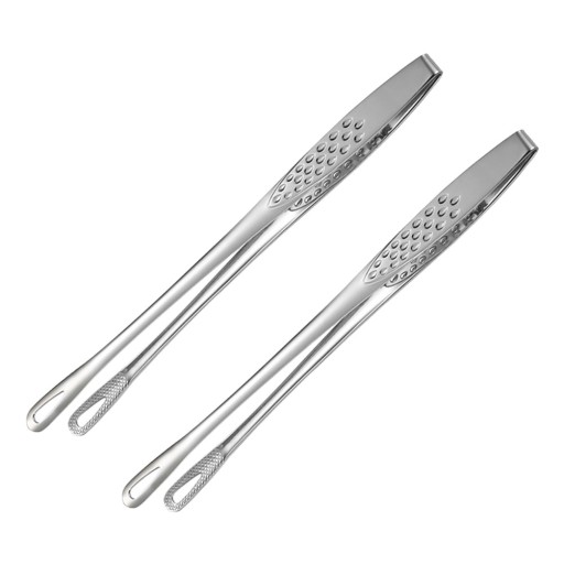 Serveringstang i rustfrit stål, 2 stk.