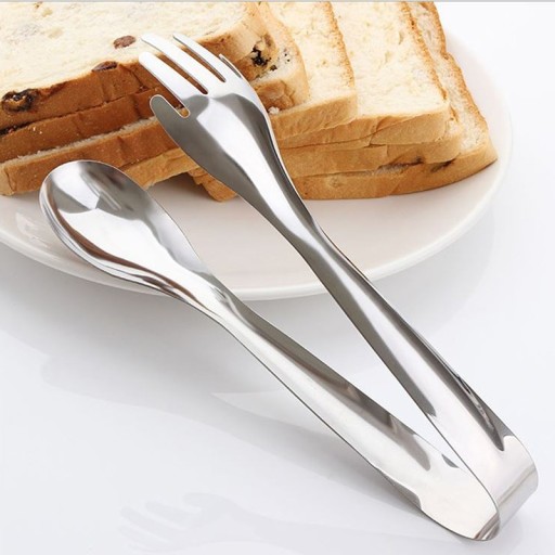 Serveringstang i rustfrit stål C429