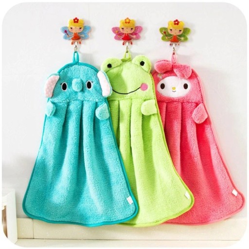 Serviette de bain suspendue pour enfants
