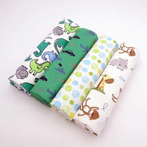 Serviette en coton pour enfants 4 pièces E437