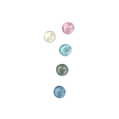 Set 5 bucăți magneți rotunzi colorate 1,9×1,9 cm suprafață netedă magneți decorativi pentru frigider tablă magnetică prindere note