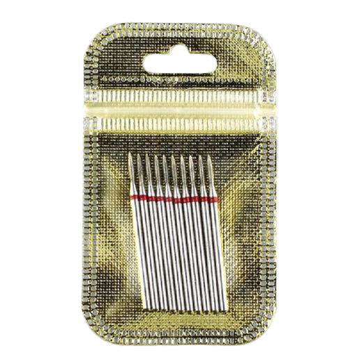 Set aus Fräsern und Bürsten für die Maniküre, 10 Stück T829