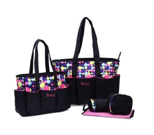 Set da viaggio di borse per mamme 5 pz