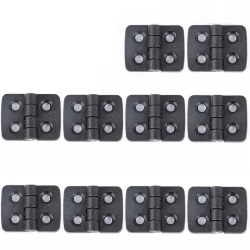 Set de 10 balamale mici 35 x 25 x 2 mm Balamale pentru uși, dulapuri și sertare, practice pentru acasă și mobilier