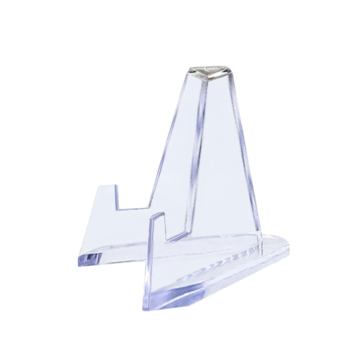 Set de 10 suporturi acrilice pentru obiecte dimensiunea M 3,2 x 0,8 x 5,4 cm suport transparent pentru decorațiuni și expunere