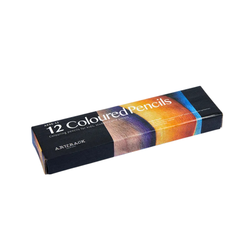 Set de 12 creioane colorate din lemn pentru desen și scris Rechizite școlare și de artă pentru copii și adulți Creioane de artă Papetărie
