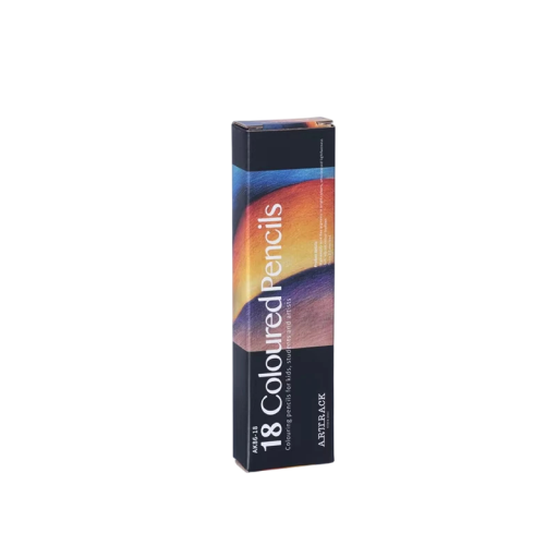 Set de 18 creioane colorate din lemn pentru desen și scris Rechizite școlare și de artă Creioane colorate pentru copii și adulți Papetărie