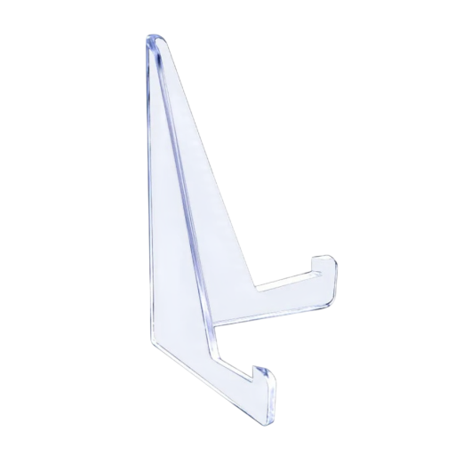Set de 5 suporturi acrilice pentru obiecte dimensiune XL 8,5 x 5 cm suport transparent pentru decorațiuni și expunere în apartament