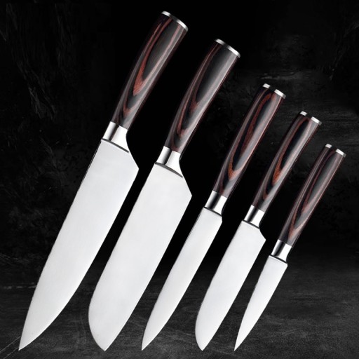 Set de cuțite din oțel inoxidabil 5 buc