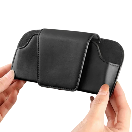 Set de două suporturi pentru ochelari, carduri și bilete auto cu ventuză rotativă la 360 de grade din plastic ABS PVC rezistent de culoare neagră