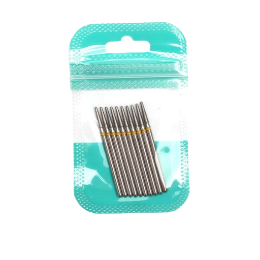 Set de fraises et pinceaux pour manucure 10 pcs