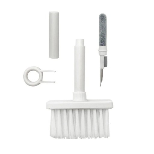 Set de instrumente de curățare 5 în 1 pentru tastatură și căști, curățitor pentru Airpods Pro 1 2 3, căști Bluetooth, carcasă și instrumente pentru tastatură