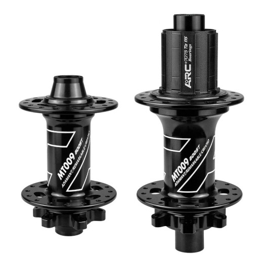 Set de nabe pentru bicicletă Boost HG 8–11s 110x15 mm 148x12 mm 32 găuri negru pentru biciclete montane MTB față și spate