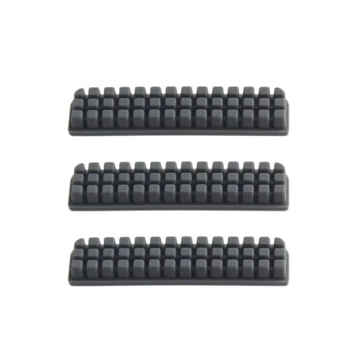 Set di 3 pezzi di pulitori in silicone per ugelli per Bambu Lab A1 Mini Spazzola per il piano di stampa per la pulizia automatica dell'ugello