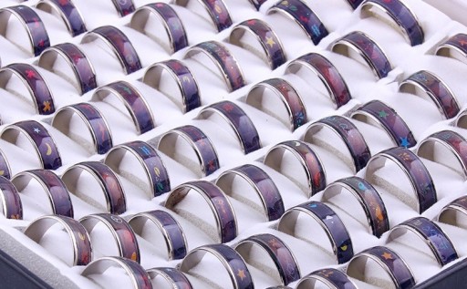 Set di anelli da donna 100 pz