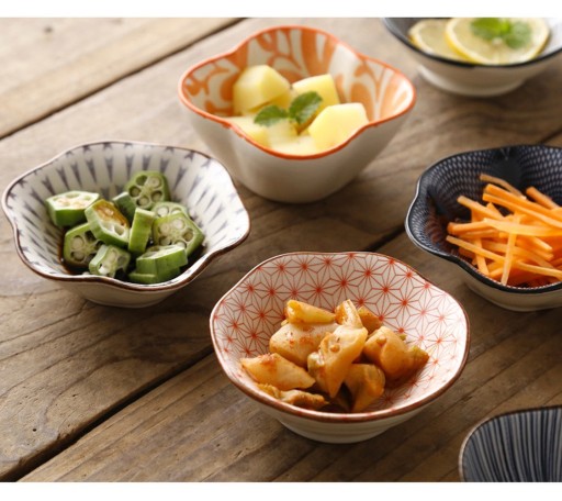 Set di ciotole in ceramica 4 pz