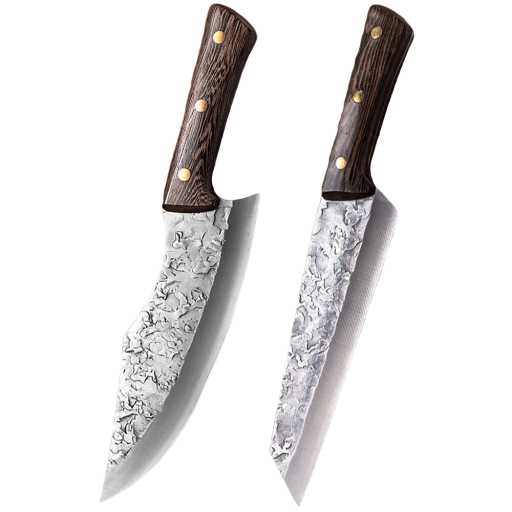 Set di coltelli da cucina in acciaio inossidabile 2 pz