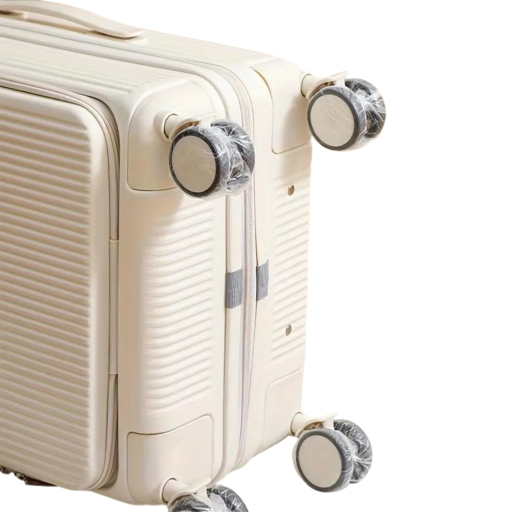 Set di coperture per ruote di valigia da viaggio 50 pz plastica trasparente coperture protettive per ruote di bagagli per protezione durante il trasporto