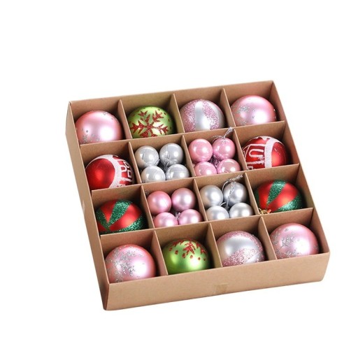 Set di Decorazioni Natalizie 44 pz H1172