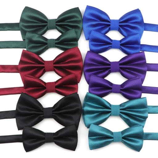 Set di papillon per genitori e bambini Papillon eleganti per uomo e bambino Set per eventi sociali Accessori coordinati per famiglie