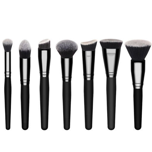 Set di pennelli cosmetici 7 pz