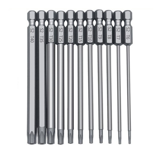 Set di punte 100 mm 11 pz