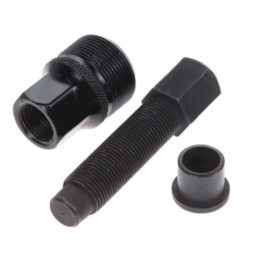 Set gereedschap voor het demonteren van cranks en trapas van de fiets Stalen cranktrekker met adapter voor verschillende soorten assen