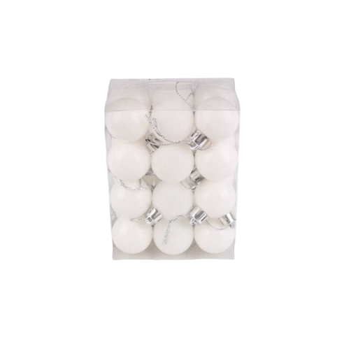 Set kerstballen 24 stuks