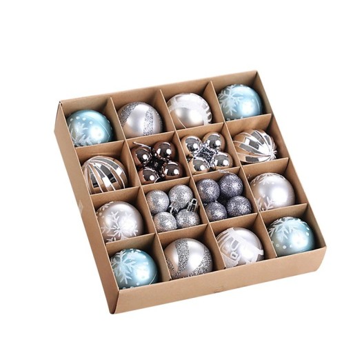 Set kerstversiering 44 stuks H1172
