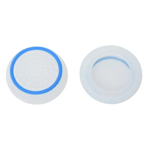 Set mit 2 zweifarbigen Silikon-Stick-Abdeckungen für PS5-, PS4- und Xbox Series X/S-Controller. Schützende Analog-Stick-Abdeckungen