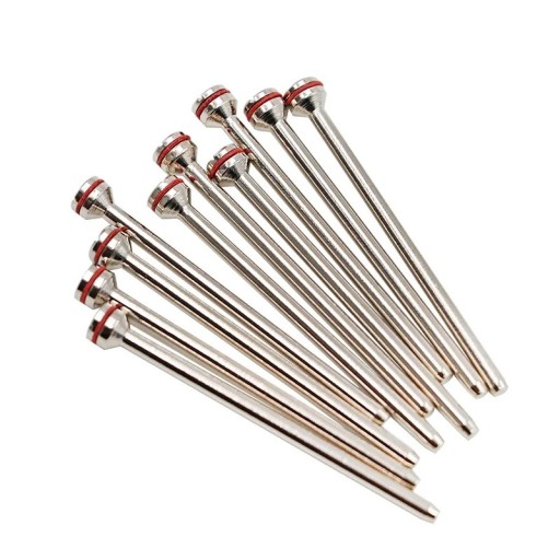 Set of 10 Dental Polishing Mandrels for Diamond Disc Cutters Rotary Tool Shaft 2.35 mm for Polishing and Cutting Machine