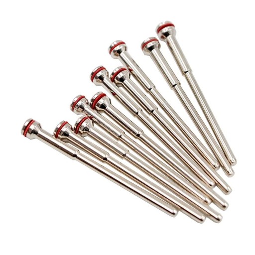 Set of 10 Dental Polishing Mandrels for Diamond Disc Cutters Rotary Tool Shaft 2.35 mm for Polishing Grinding and Cutting