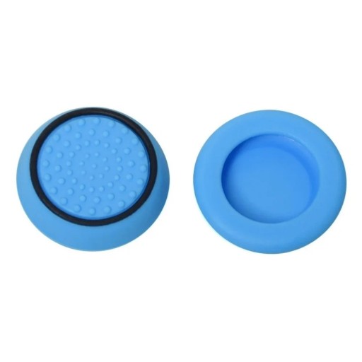 Set of 2 Two-Colour Silicone Thumb Grips for PS5, PS4, Xbox Series X/S Controllers Protective Covers for Analogue Sticks