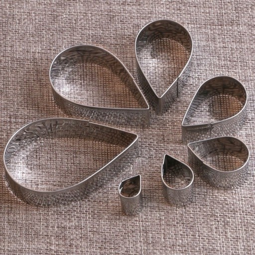Set of 7 Drop-Shaped Cutters