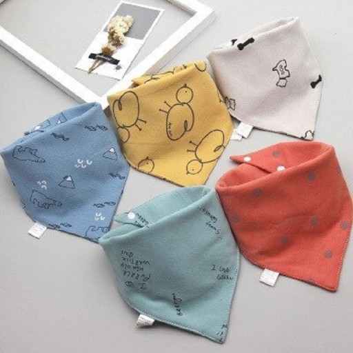 Set of Dog Bandanas 5 Pcs