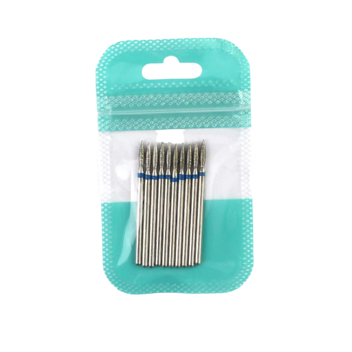 Set of Nail Drills and Brushes 10 pcs
