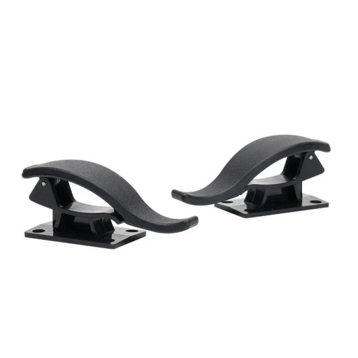 Set of Two Car Boot Holders Universal Holder for Umbrella Bags Fishing Rod ABS Plastic Adhesive or Screw Mounting