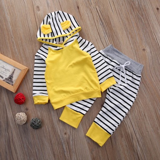 Set primaverile/autunnale per bambini - felpa e pantaloni