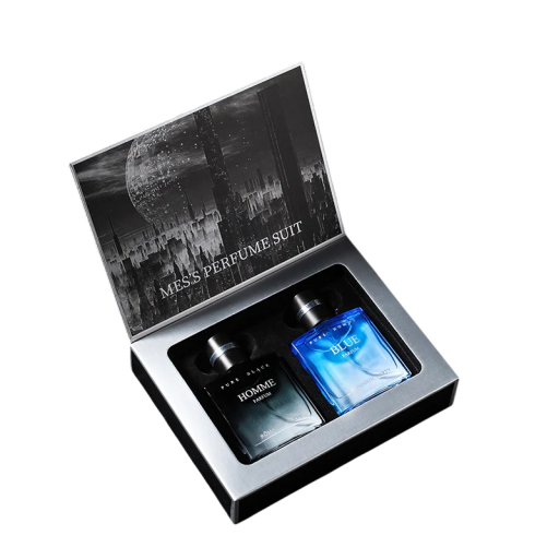 Set regalo di acque profumate da uomo 3x 30 ml Fragranza orientale speziata legnosa agrumata a lunga durata Profumo da giorno e da sera