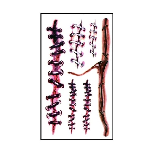 Set tatuaje false Halloween 6 buc