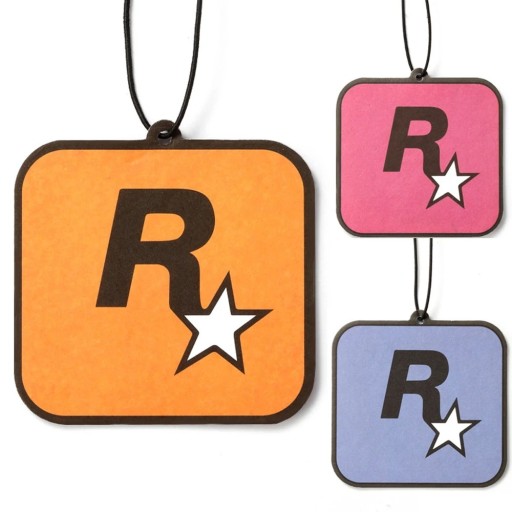 Set van 2 Rockstar Hangende Auto Luchtverfrissers Interieur Geur Aromatische Tabletten Essentiële Olie Decoratie