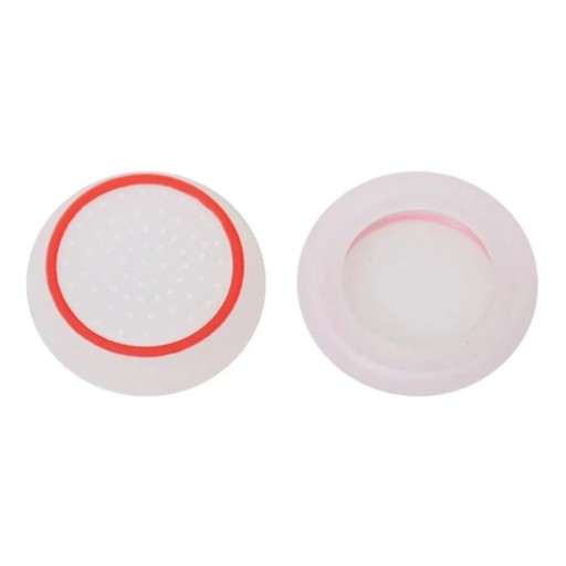 Set van 2 tweekleurige siliconen stickhoezen voor PS5, PS4 Xbox Series X/S-controllers Beschermende analoge stickhoezen