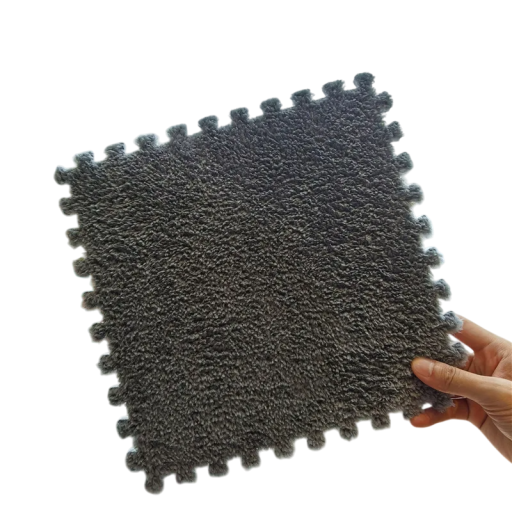 Set van 20 stuks zacht pluche kindertapijt 30x30 cm Opvouwbaar schuim speelkleed Puzzeltapijt voor kinderen Schuimdikte 1 cm