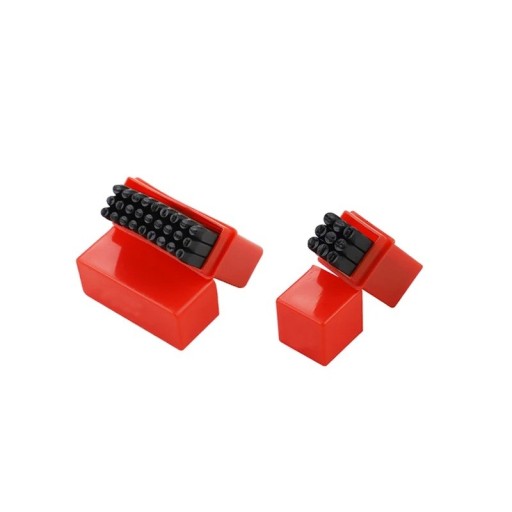 Set van stempels 2 mm 36 stuks Gehard staal Alfabet en cijfers Metalen stempels voor metaal, hout, leer en staal Handgereedschap voor het stempelen van tekens